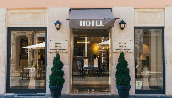 Restaurant Main Entrance